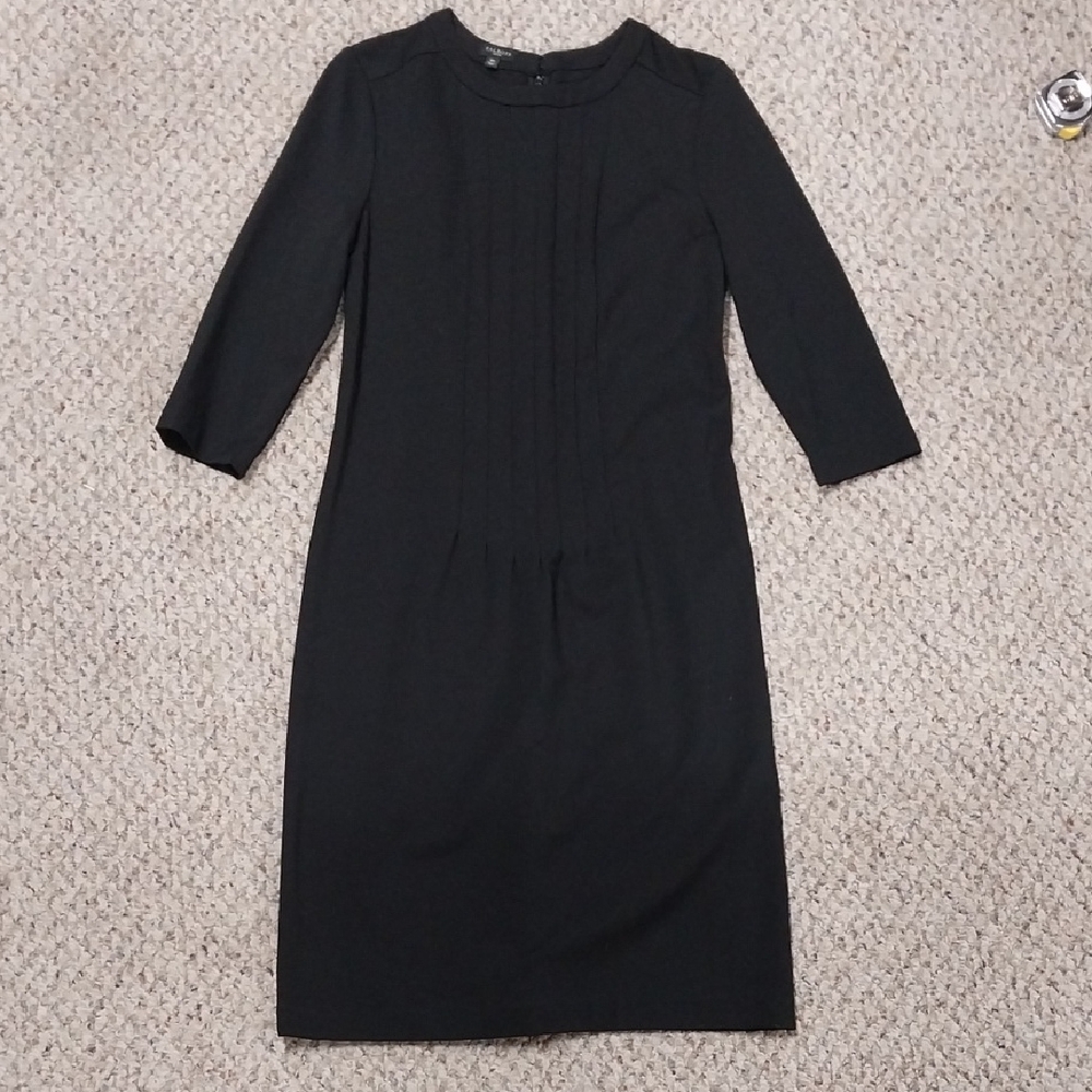 Talbots Classic Black Long Sleeve Dress